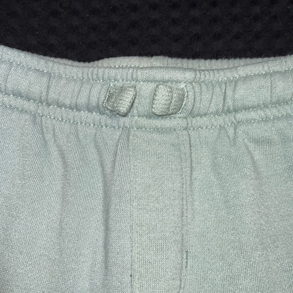 Athletic Works Kid Boy Youth Light Green Fleece Jogger Sweatpants - Picture 4 of 6